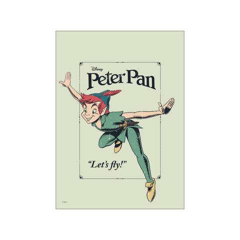 Disney - Peter Pan - Let’s Fly — Art print by Disney from Poster & Frame