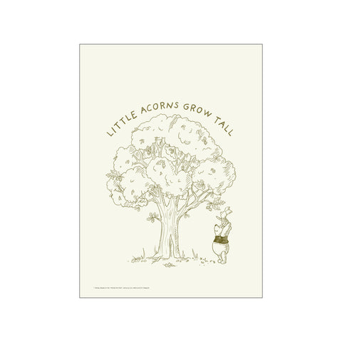 Disney - Piglet Acorn Tree Moment — Art print by Disney from Poster & Frame