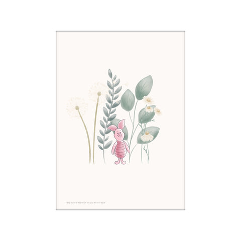 Disney's Piglet Among Dandelions — Art print by Disney from Poster & Frame