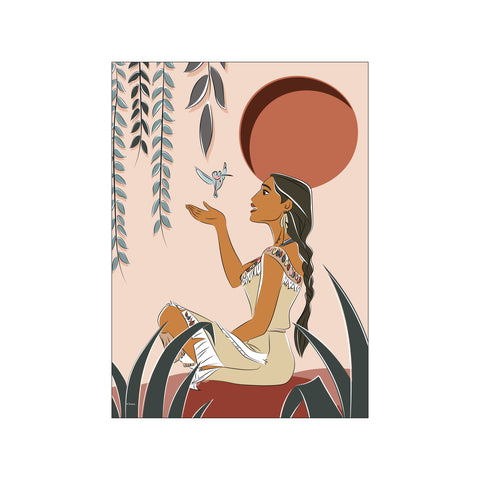 Disney – Pocahontas Sun Journey — Art print by Disney from Poster & Frame