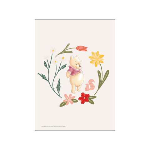 Winnie the Pooh – Flower Ring — Art print by Disney from Poster & Frame