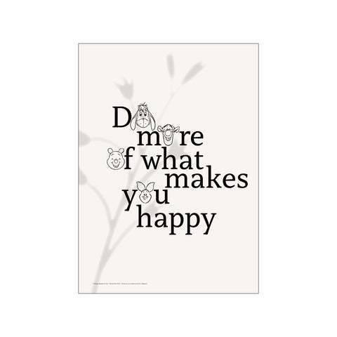 Winnie the Pooh & Friends Do More — Art print by Disney from Poster & Frame