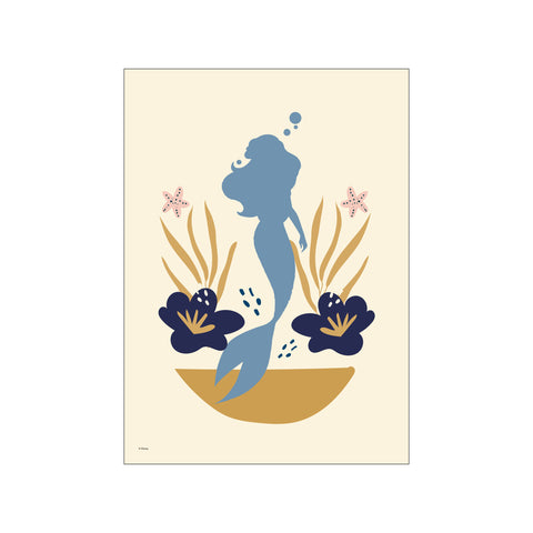 Disney Princess – Ariel Floral Dream — Art print by Disney from Poster & Frame