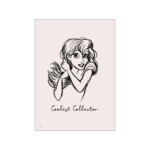 Disney Princess – Ariel Portrait Sketch — Art print by Disney from Poster & Frame