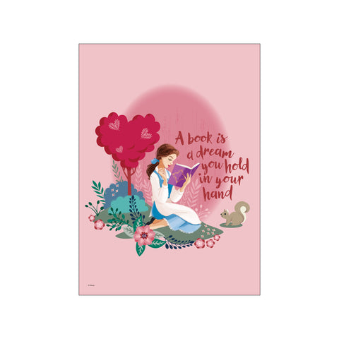 Disney Princess – Belle Book Dream — Art print by Disney from Poster & Frame