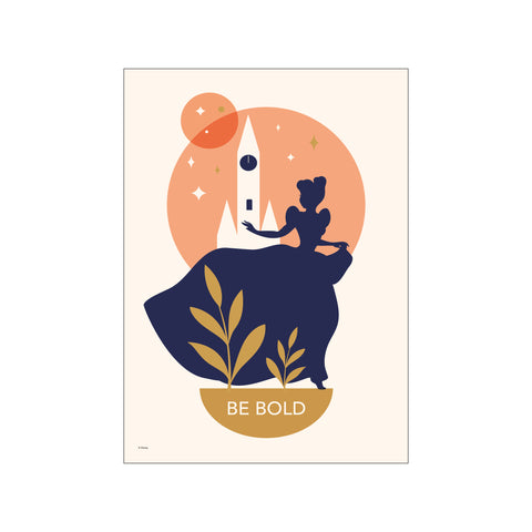 Disney Princess – Cinderella Be Bold — Art print by Disney from Poster & Frame