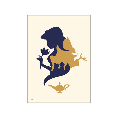 Disney Princess – Jasmine Hidden Lamp — Art print by Disney from Poster & Frame
