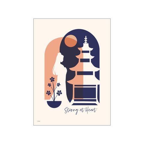 Disney Princess – Mulan Strong Heart — Art print by Disney from Poster & Frame