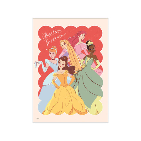 Disney Princess – Princess Besties — Art print by Disney from Poster & Frame