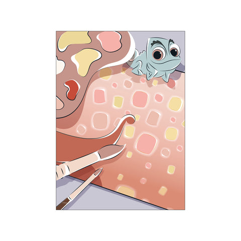 Disney – Rapunzel Tower Escape — Art print by Disney from Poster & Frame