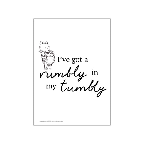 Rumbly In My Tumbly — Art print by Disney from Poster & Frame