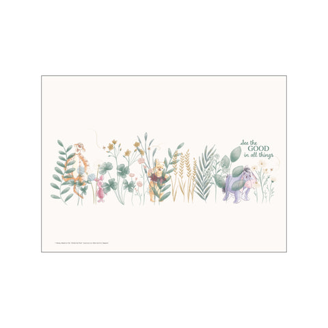 See the Good Floral Scene — Art print by Disney from Poster & Frame