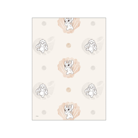 Disney - Stitch Bubble Pattern — Art print by Disney from Poster & Frame