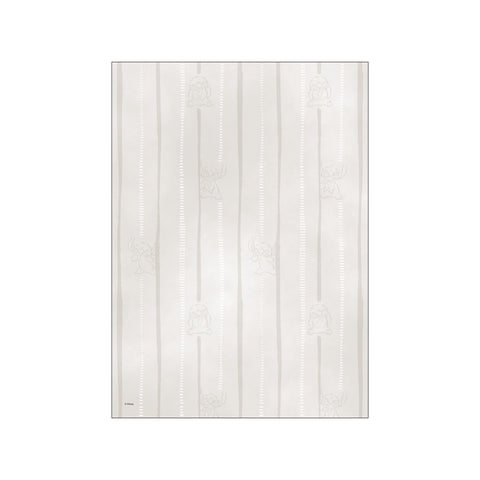 Disney - Stitch Stripe Pattern — Art print by Disney from Poster & Frame