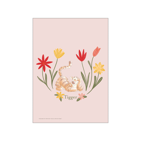Disney's Tigger – Flower Garden — Art print by Disney from Poster & Frame