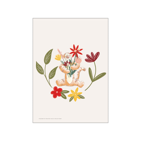 Disney's Tigger – Flower Ring — Art print by Disney from Poster & Frame