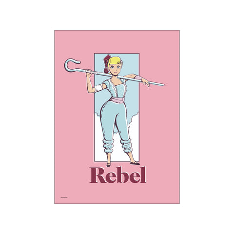 Disney – Toy Story – Bo Peep – Rebel — Art print by Disney from Poster & Frame