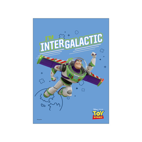 Disney – Toy Story – Buzz Lightyear – Intergalactic — Art print by Disney from Poster & Frame