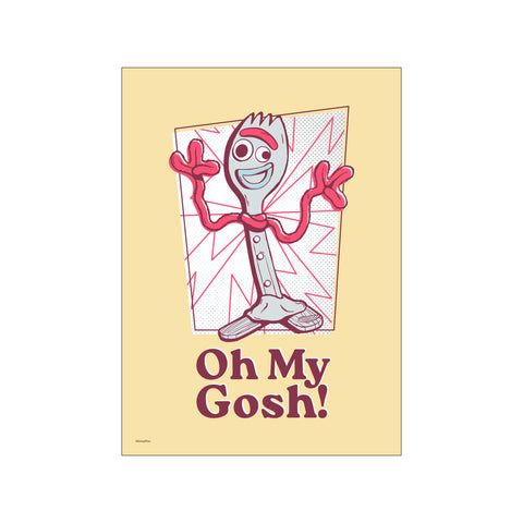 Disney – Toy Story – Forky – Oh My Gosh — Art print by Disney from Poster & Frame