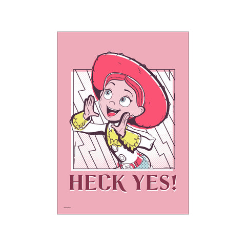 Disney – Toy Story – Jessie – Heck Yes — Art print by Disney from Poster & Frame