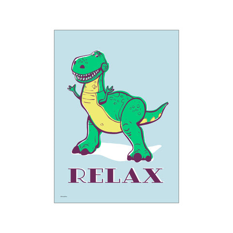 Disney – Toy Story – Rex – Relax — Art print by Disney from Poster & Frame