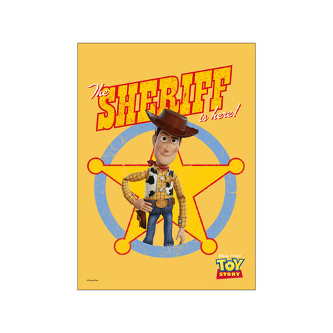 Disney – Toy Story – Woody – The Sheriff — Art print by Disney from Poster & Frame