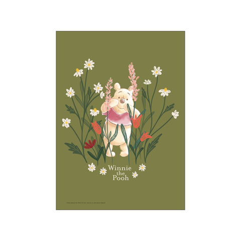 Winnie the Pooh – Flower Field — Art print by Disney from Poster & Frame