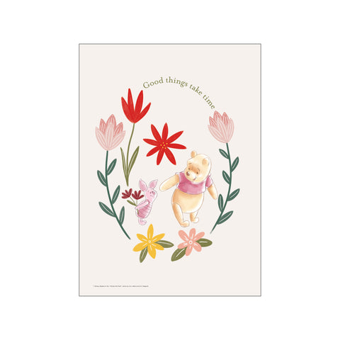 Winnie the Pooh – Flower Garden — Art print by Disney from Poster & Frame