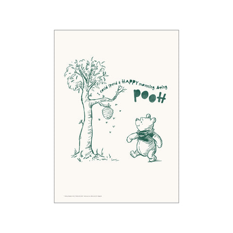 Disney's Winnie the Pooh Happy Morning — Art print by Disney from Poster & Frame