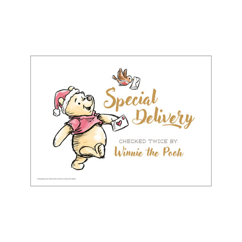 Disney - Winnie the Pooh Special Delivery — Art print by Disney from Poster & Frame