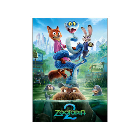 Disney – Zootopia 2 Poster — Art print by Disney from Poster & Frame