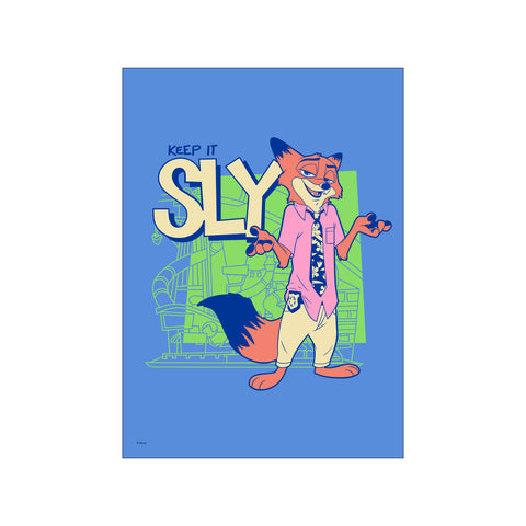 Disney – Zootopia – Keep It Sly — Art print by Disney from Poster & Frame