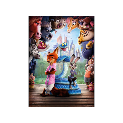 Disney – Zootopia – Wild Crew — Art print by Disney from Poster & Frame