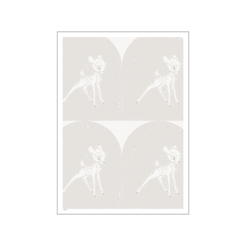 Disney – Bambi White — Art print by Disney from Poster & Frame