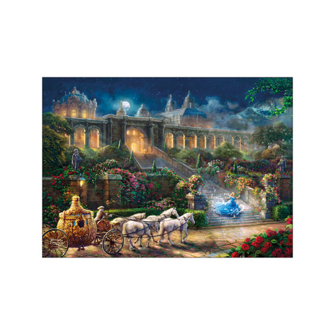 Disney - Clock Strikes Midnight — Art print by Disney x Thomas Kinkade from Poster & Frame