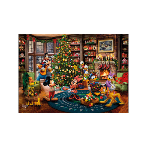 Disney - Mickey and Minnie Mouse's Christmas Tree — Art print by Disney x Thomas Kinkade from Poster & Frame