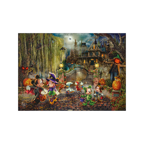 Disney - Mickey and Minnie Mouse's Halloween Fun — Art print by Disney x Thomas Kinkade from Poster & Frame