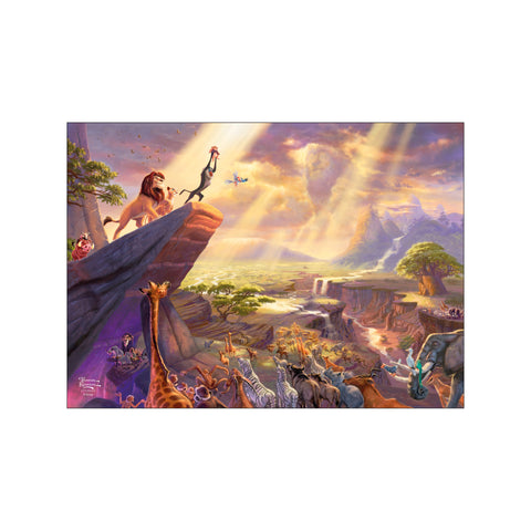 Disney - The Lion King — Art print by Disney x Thomas Kinkade from Poster & Frame