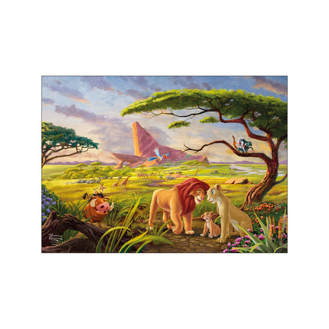 Disney - The Lion King - Remember Who You Are — Art print by Disney x Thomas Kinkade from Poster & Frame