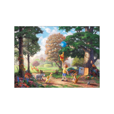 Disney - Winnie the Pooh II — Art print by Disney x Thomas Kinkade from Poster & Frame