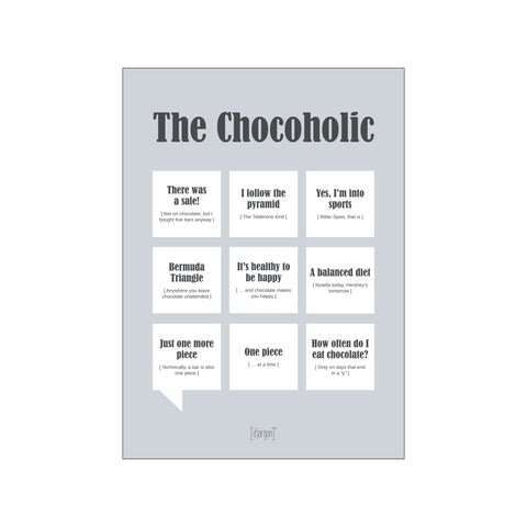 The Chocoholic — Art print by Djargon from Poster & Frame