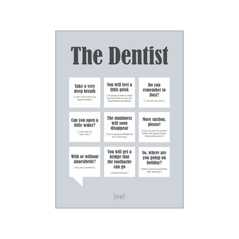 The Dentist — Art print by Djargon from Poster & Frame