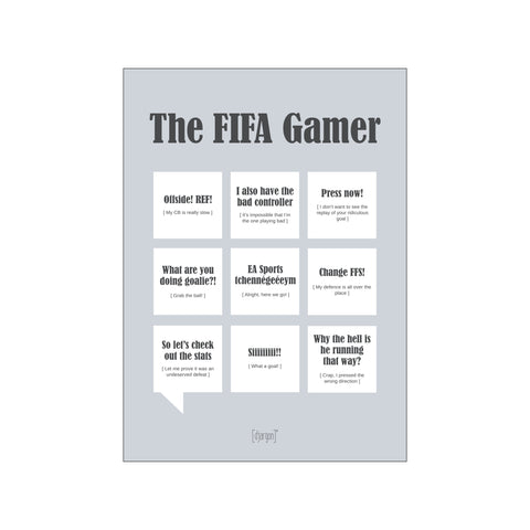 The FIFA Gamer — Art print by Djargon from Poster & Frame