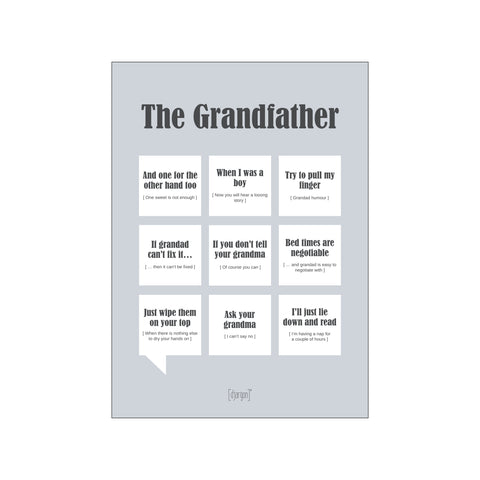 The Grandfather — Art print by Djargon from Poster & Frame