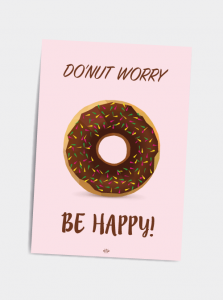 Do'nut worry be happy! A5 Hipd