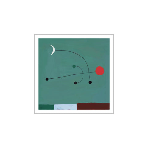 Aquatic poem — Art print by Early People from Poster & Frame