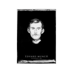 Edvard Munch "Selfportrait" — Art print by PLAKATfar from Poster & Frame