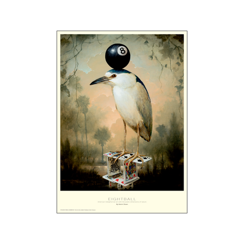 Eightball — Art print by Permild & Rosengreen x Kevin Sloan from Poster & Frame