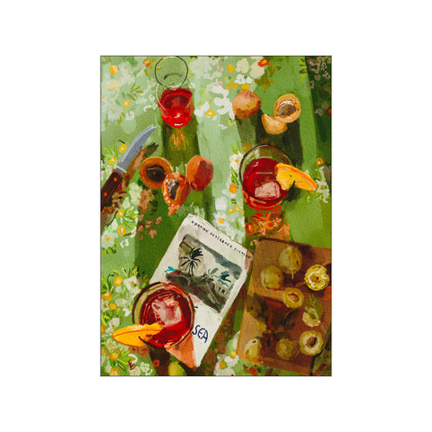 Key west apricots — Art print by Ekaterina Zagorska from Poster & Frame