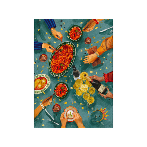 New Year — Art print by Ekaterina Zagorska from Poster & Frame